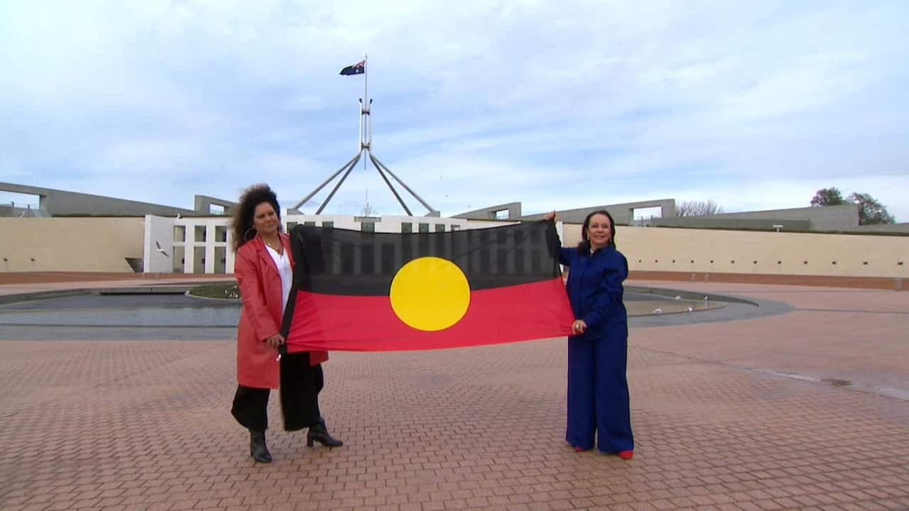 Labor's Malarndirri McCarthy and Linda Burney