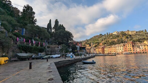 The harbour in Portofino