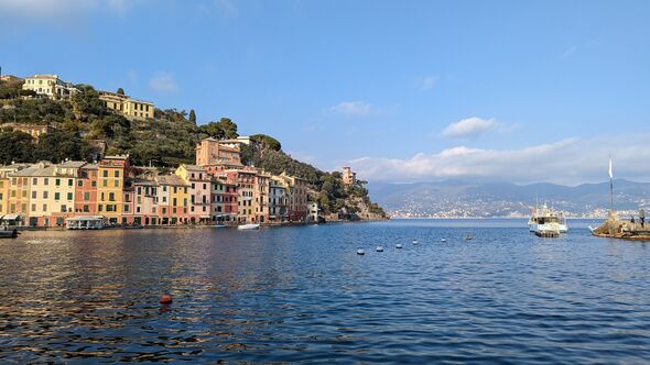 Crystal clear waters in Portofino