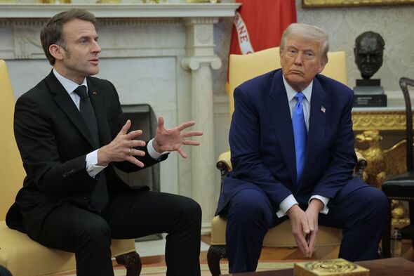 French President Emmanuel Macron Visits The White House